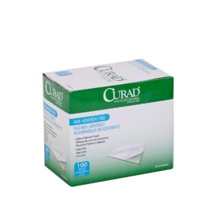CURAD Sterile Non-Adherent Dressing Pads 2" x 3"