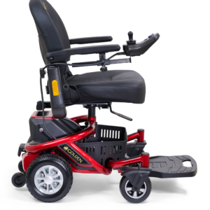 A LiteRider Envy motorized mobility chair.