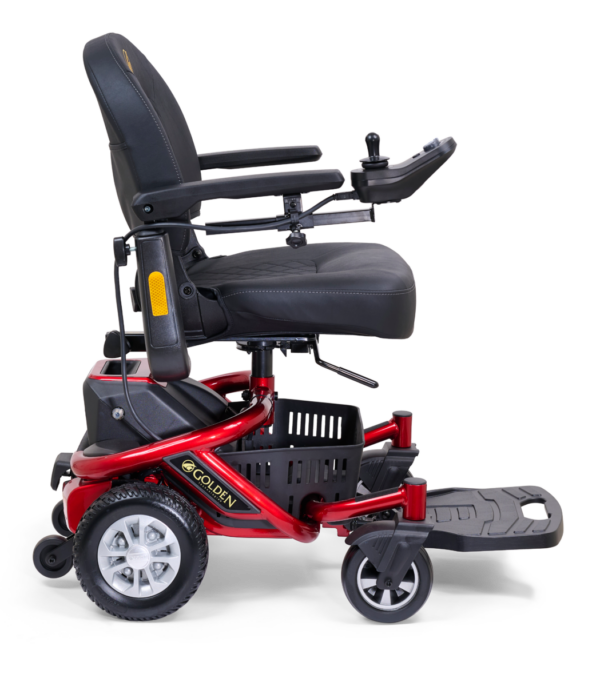 A LiteRider Envy motorized mobility chair.