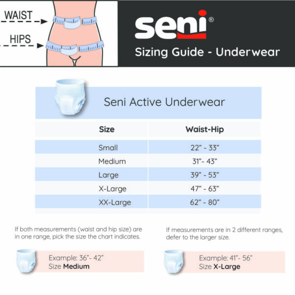 SENI ACTIVE SUPER PLUS UNDERWEAR - Image 2